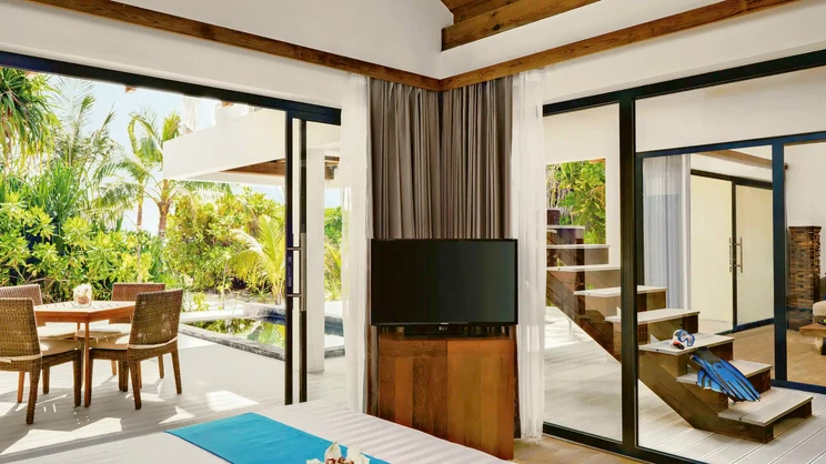  Beach Pool Villa Sunset